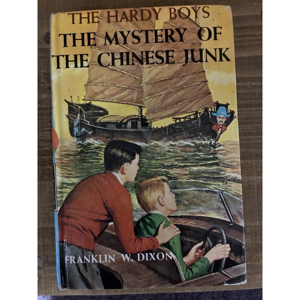 VTG Lot Of 2 The Hardy Boys #39 & #42 Hardcover Minor Water‎ Damage